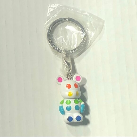 NWOT Rare Disney Vinylmation Series 8 Keychain Goofy's Candy Co Polka Dot - Picture 6 of 7